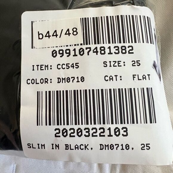 J. Crew Slim jean in True Black Size 25 NWT CC545 - Picture 8 of 10